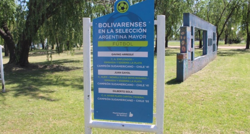 Municipalidad de Bolívar: Se renueva el Paseo de los Deportistas