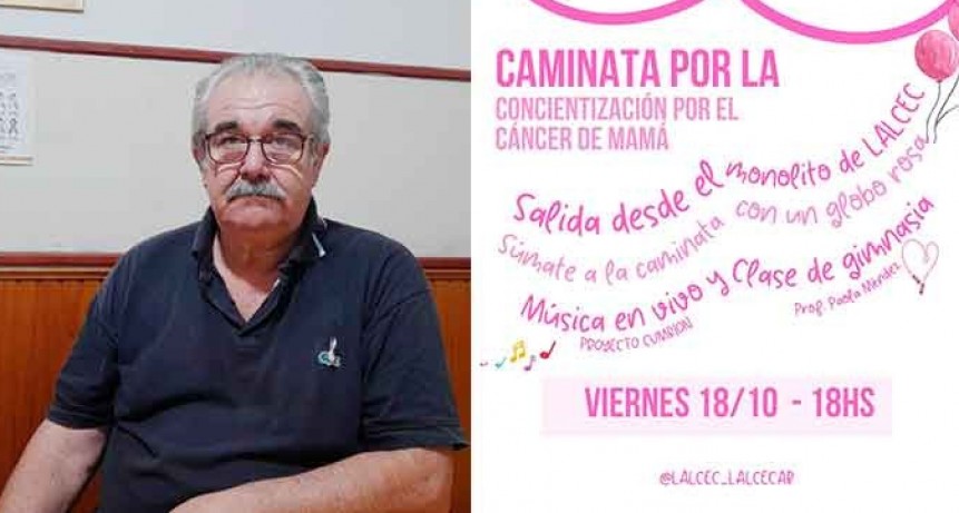 LALCEC: Se realiza hoy viernes la Caminata Solidaria por la Prevención del Cáncer de Mamas