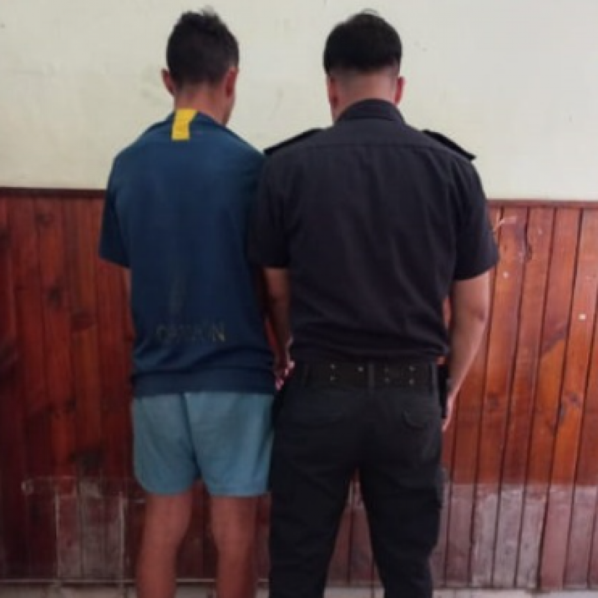 Aprehendieron a un sujeto que ingresó en un domicilio y golpeó a su ex pareja