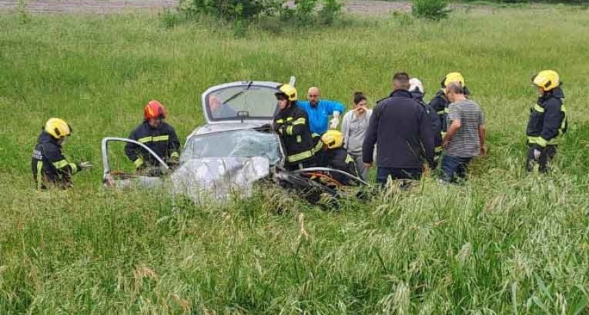 La ruta 205 permaneció cortada tras un grave accidente registrado este viernes, con el saldo de una persona fallecida