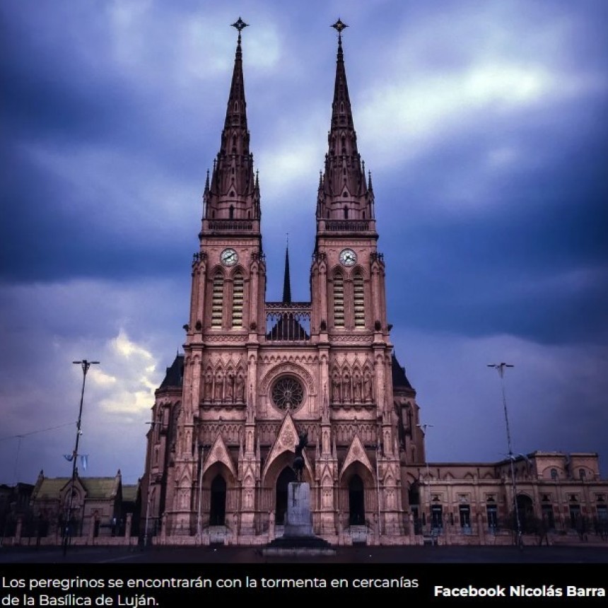 Del calor a la alerta naranja por tormentas: cómo va a estar el clima en el recorrido de la Peregrinación a Luján