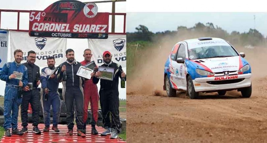 Juan Pedro Porcaro: “Nos fue muy bien, terminamos el Rally haciendo podio”
