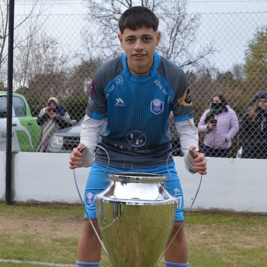 Felipe Sánchez: “Me interesó el proyecto del Club Ciudad, decidí hacer la prueba y acá estoy”