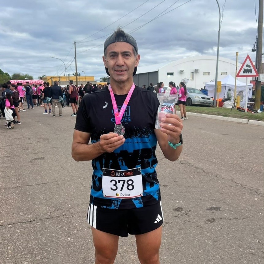 Javier Su&aacute;rez logr&oacute; quedarse con el primer puesto en su categor&iacute;a y fue sexto en la general