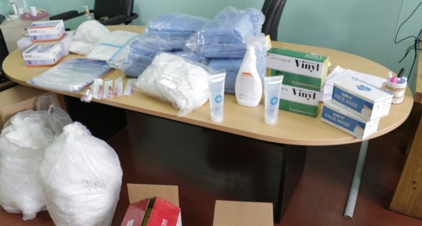 Regi&oacute;n Sanitaria IX envi&oacute; insumos