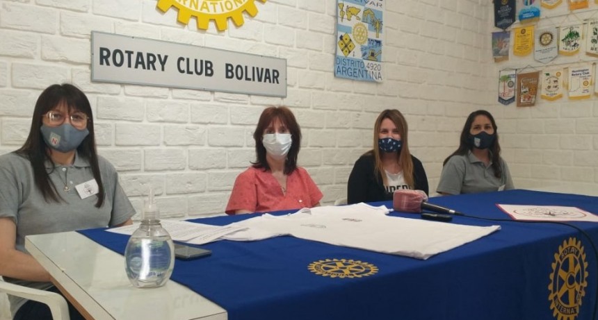 Adriana L'hoste: "Este a&ntilde;o la colecta que habitualmente se hac&iacute;a en el Colegio Nacional, la haremos en el Rotary Club"