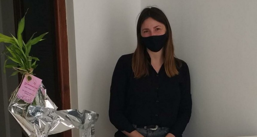 Agustina Miqueo: "Me gustan los ni&ntilde;os y mi madre es comerciante de toda la vida, por eso tom&eacute; esta iniciativa de poner el local"