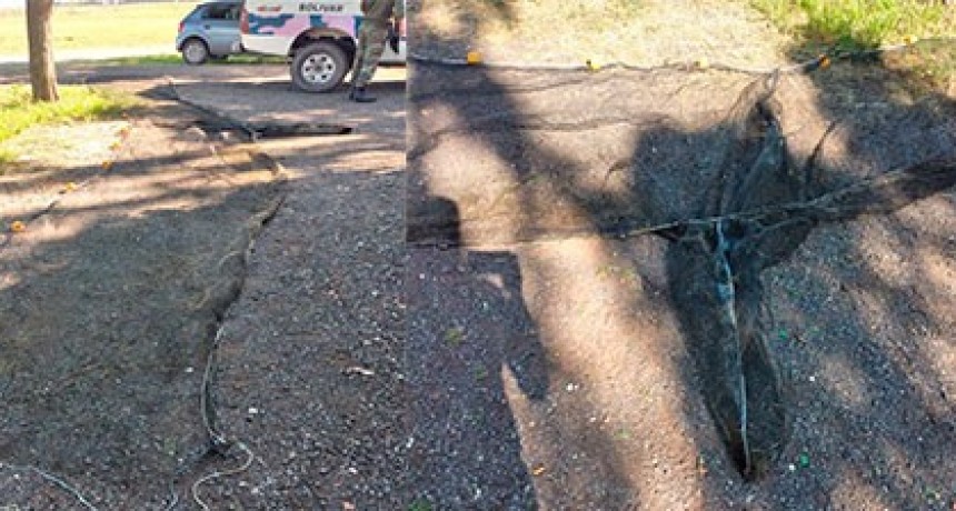 4 pescadores de Olavarr&iacute;a fueron infraccionados por haber tirado una red en el arroyo Vallimanca