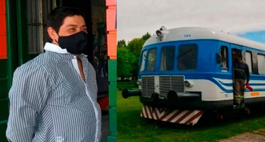 Roque G&oacute;mez: &ldquo;A m&iacute; no me interesan las bander&iacute;as pol&iacute;ticas, s&oacute;lo la vuelta del tren&rdquo;