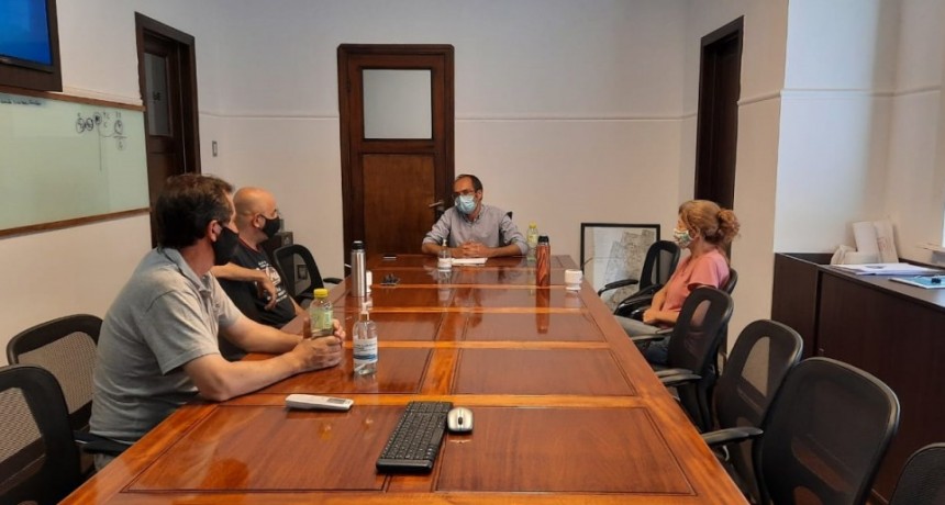 Pisano se reuni&oacute; con autoridades de ATRAMUBO