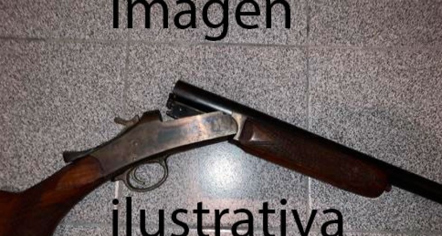 Hallaron una escopeta no registrada en inmediaciones al Club Santa Ana