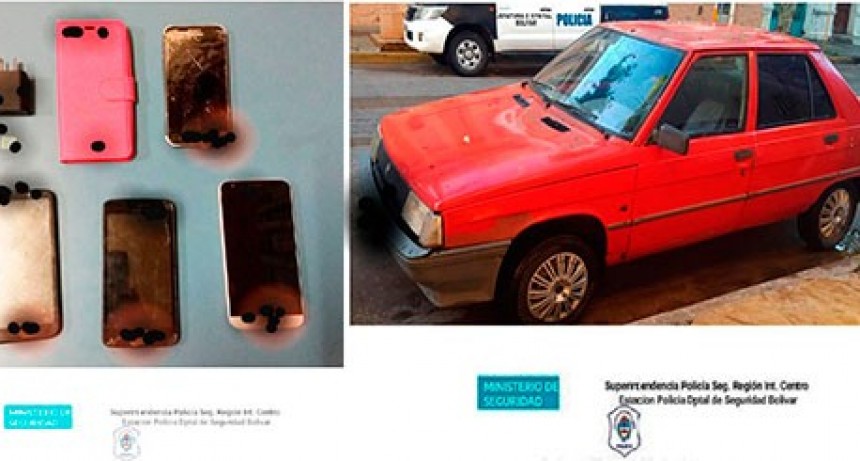 Informe Oficial de Comisar&iacute;a: secuestraron un vehiculo donde se movilizaba quien sustrajo tel&eacute;fonos desde el hospital