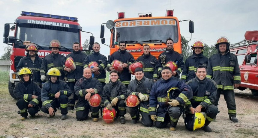 Bomberos Urdampilleta; volvieron a las prácticas con 'Rescate vehicular y extricación'