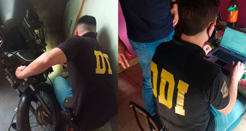 Sub DDI de Bol&iacute;var realiz&oacute; allanamientos para esclarecer hurtos de motocicletas