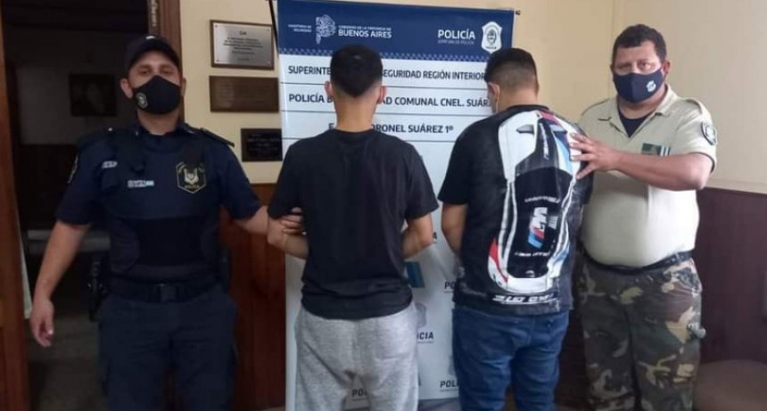 Robaron cuarenta y siete mil d&oacute;lares y fueron detenidos en Coronel Suarez.