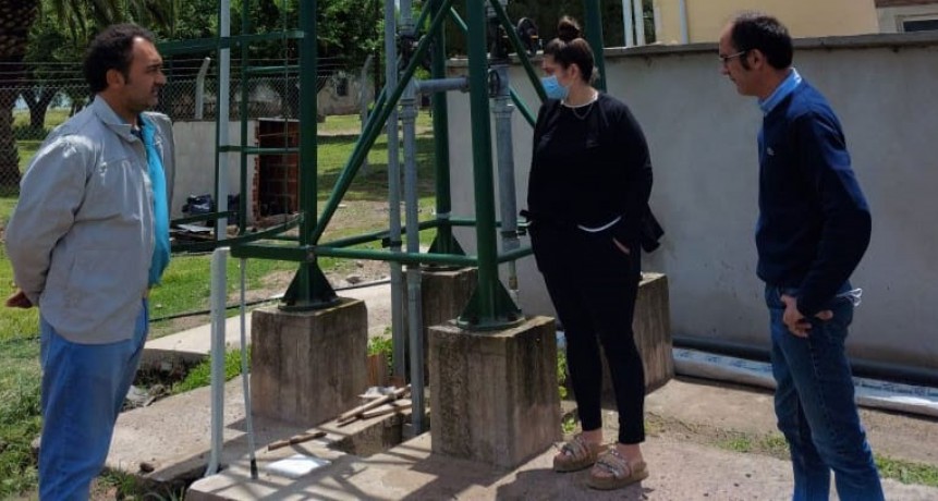 El intendente Pisano visitó la localidad de Hale 