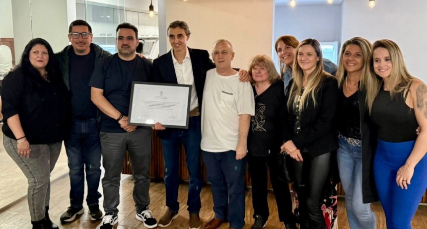 Nelson Condado: “Es un envión anímico importante este tipo de reconocimientos, porque por momentos te sentís cansado y te recarga las pilas para seguir”