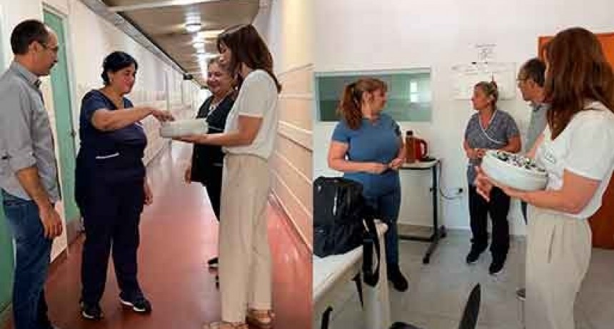 El intendente Marcos Pisano saludó a las Enfermeras y Enfermeros en su día