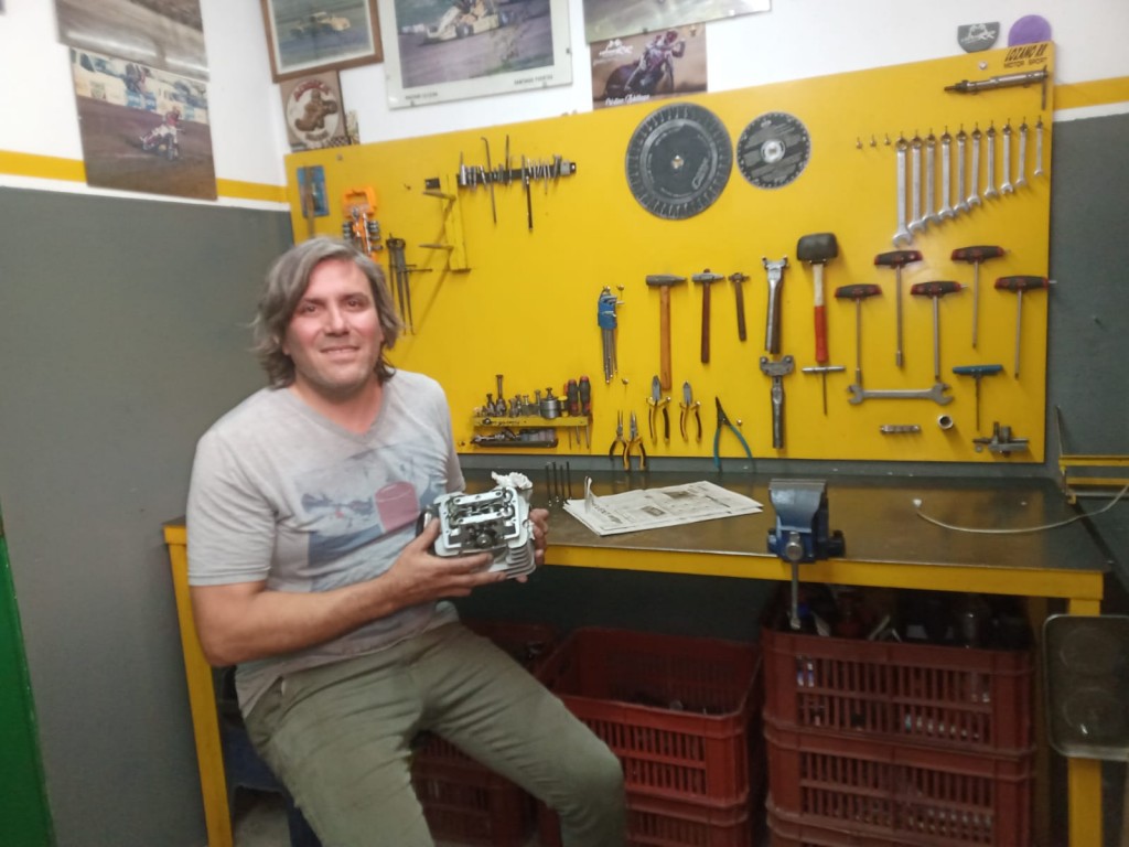 Adrián Lozano: “Santa Ana es un muy buen circuito porque las motos desarrollan muy buena velocidad”