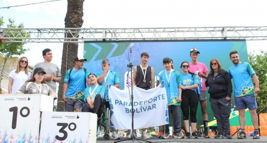Con la participación de 2500 atletas, Bolívar vivió la 26° edición de la Maratón Internacional Dino Hugo Tinelli