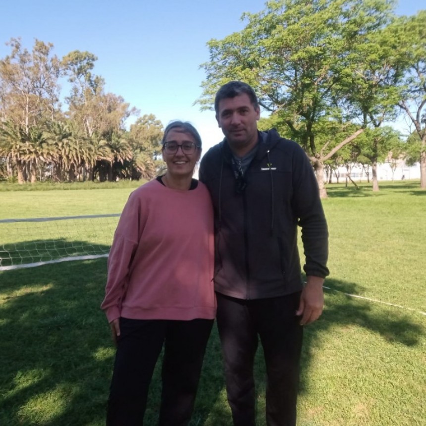 Magali Pensa y Diego Campitelli: “Estamos organizando un torneo para incorporar más gente y para que toda la sociedad pueda participar” 