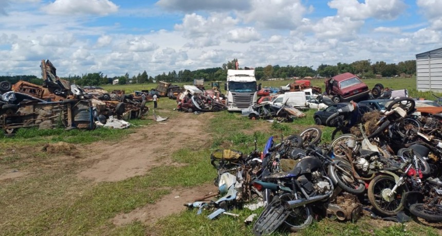 El Centro de Día “Alegrías” ya recibió los fondos de la compactación de vehículos
