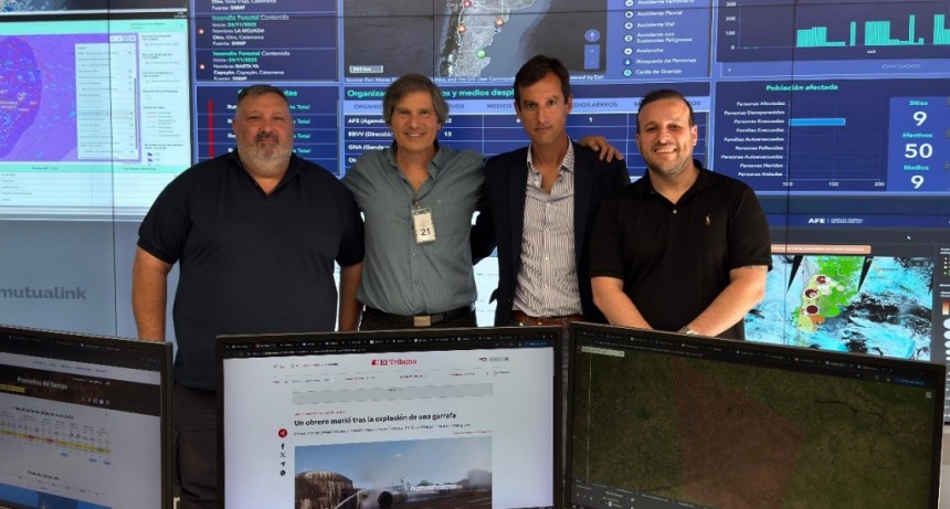 César Pacho participó de una reunión de trabajo junto a autoridades nacionales, para abordar la situación de las zonas afectadas por las inundaciones