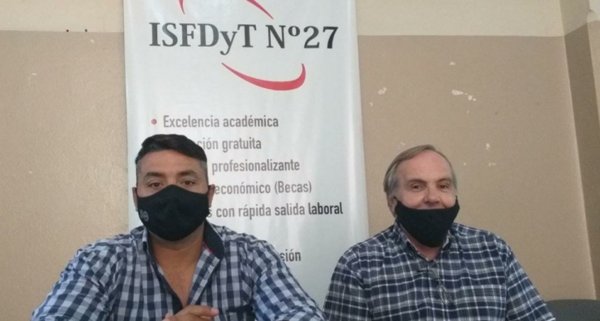 El ISDFT N&ordm;27:  lanzaron la nueva oferta acad&eacute;mica para el 2021, y anunciaron el Acto de Colaci&oacute;n con protocolo