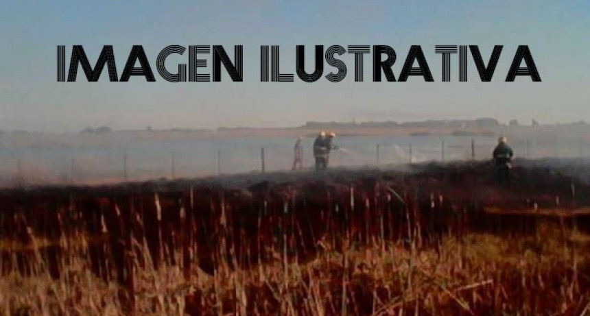 Una dotaci&oacute;n de Bomberos trabaja intensamente en la extinci&oacute;n de un incendio en La Azotea