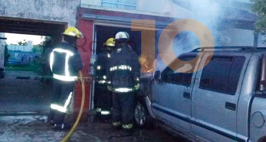 Alejandro Bersani: &ldquo;Al ser un garaje cerrado donde se guardaba la camioneta, no tuvo la propagaci&oacute;n por ingreso de ox&iacute;geno, eso ayudo a la extinci&oacute;n&rdquo;