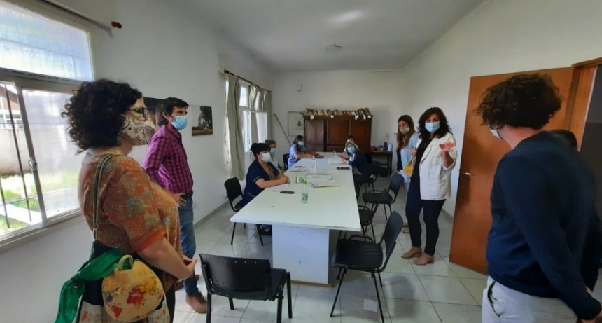 Regi&oacute;n Sanitaria IX: Integrantes del equipo visitaron el hospital de Bol&iacute;var