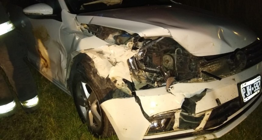 Franco Rojas: &ldquo;Afortunadamente, el autom&oacute;vil fue lo suficientemente estable para poder mantenerse sobre la ruta&rdquo;