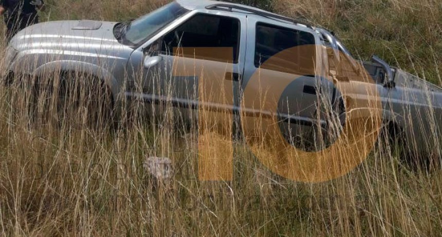 Ruta 205: Vuelco de una camioneta con una persona fallecida a ra&iacute;z de las lesiones