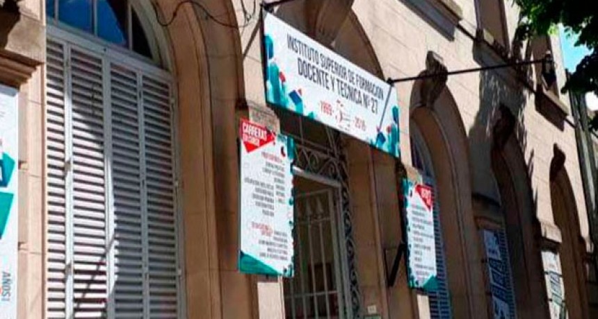 Se encuentra abierta la inscripci&oacute;n para las carreras del ciclo lectivo 2022 en el ISFDyT N&deg; 27
