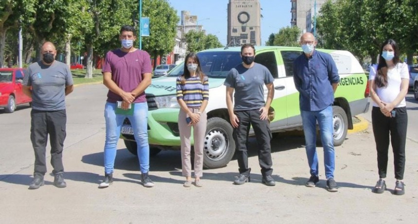 La intendenta interina Rodríguez recibió al Director de Operaciones y Asistencia del Ministerio de Seguridad de la PBA