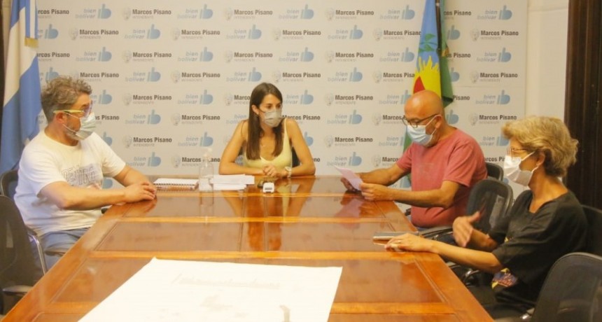 La intendenta María Laura Rodríguez se reunió con referentes de ATRAMUBO