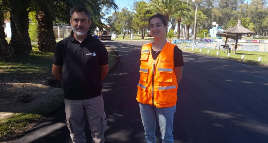 Este viernes ya se podrá ingresar al Parque Las Acollaradas tras la culminación de los trabajos de repavimentación de la primera etapa, en FM 10 habló Lucas Ezcurra