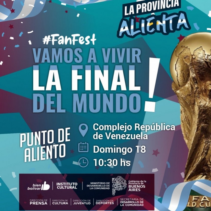 Este domingo vuelve “La Provincia Alienta” a Bolívar