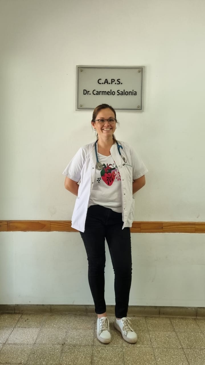 Hale sumó una nueva médica generalista al CAPS Carmelo Salonia