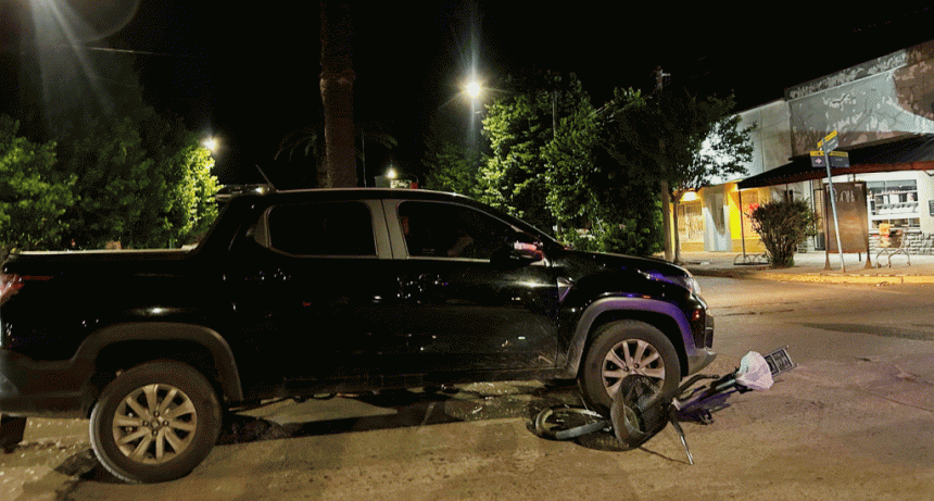 Una mujer fue hospitalizada con criterio preventivo, tas una colisión