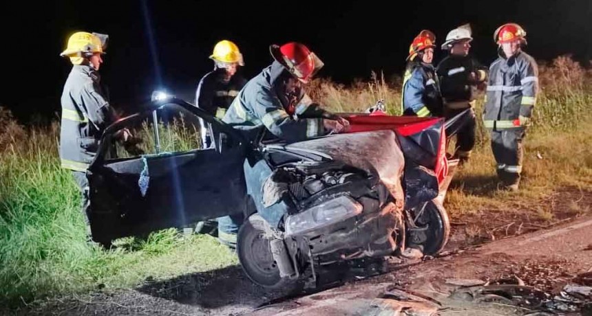 Accidente Ruta 65-Oficial Principal Franco Rojas: “Hacía mucho tiempo que no asistíamos a un accidente con este contexto tan triste, con niños afectados y con una persona fallecida en el habitáculo”