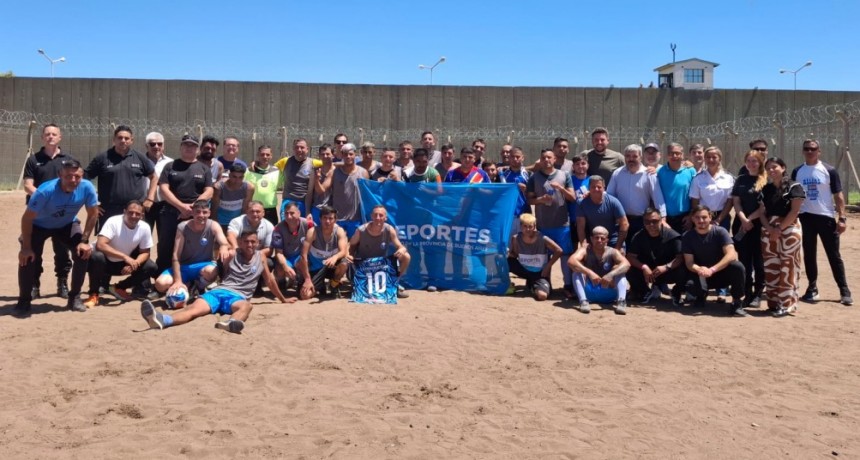 El Secretario de Gobierno participó de un Encuentro Deportivo en la Unidad 17